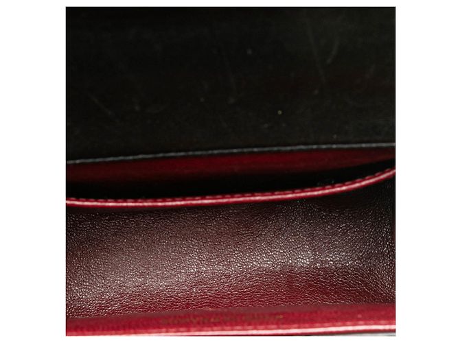 Borsa a mano Chanel genitore-figlio in pelle di agnello nera Nero - vista 12