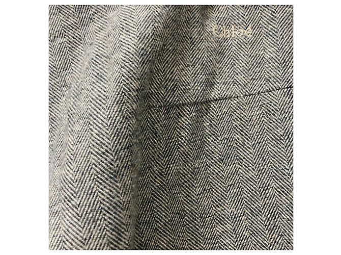 Chloé Chloe Herringbone Pants - vista 3