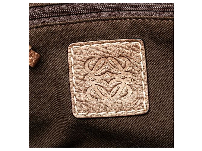 Borsa a mano New Road di Loewe Marrone Beige - vista 10