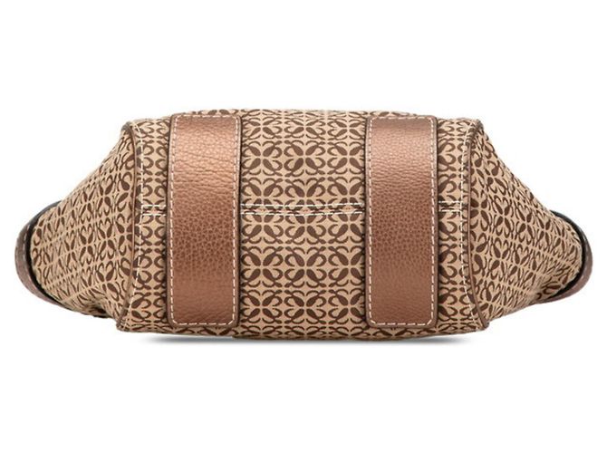 Borsa a mano New Road di Loewe Marrone Beige - vista 3