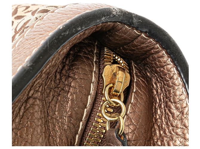 Borsa a mano New Road di Loewe Marrone Beige - vista 4