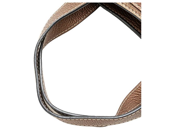 Borsa a mano New Road di Loewe Marrone Beige - vista 6
