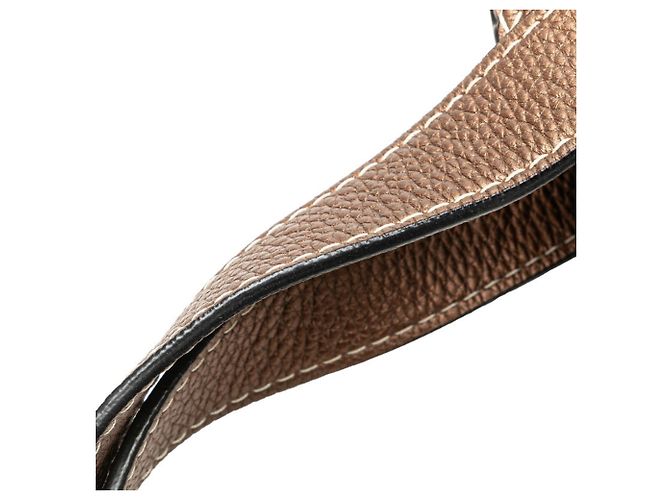 Borsa a mano New Road di Loewe Marrone Beige - vista 7