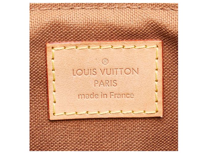 Louis Vuitton Monogram Palermo PM Handtasche Braun - Ansicht 12