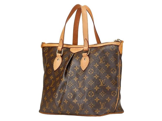 Louis Vuitton Monogram Palermo PM Handtasche Braun - Ansicht 2