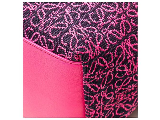 Borsa Cubby Anagram Loewe - Piccola Borsa a Mano in Rosa - vista 4