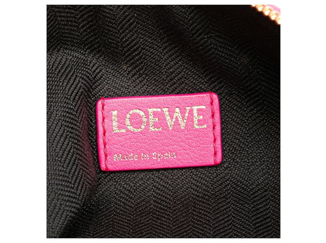 Borsa Cubby Anagram Loewe - Piccola Borsa a Mano in Rosa - vista 9