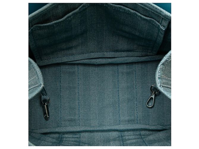 Borsa a mano Hermès Valparaiso PM Blu - vista 6