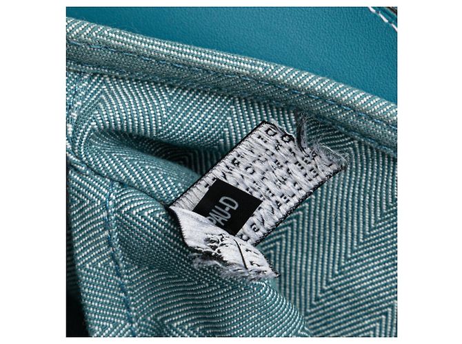 Borsa a mano Hermès Valparaiso PM Blu - vista 8