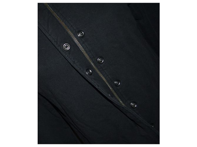 Giacca in pile nera Woolrich Nero - vista 2