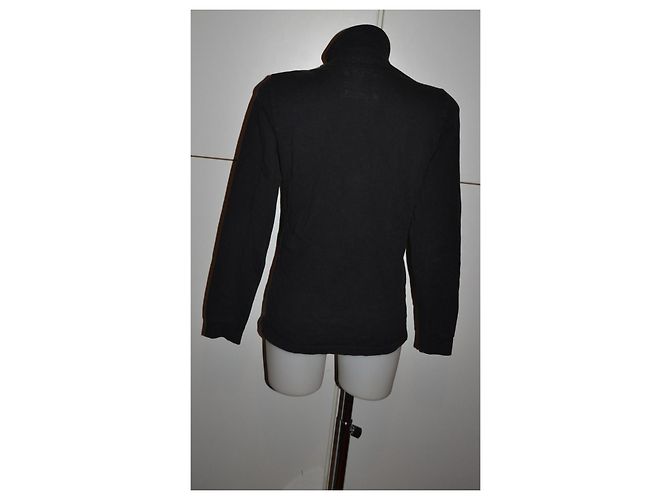 Giacca in pile nera Woolrich Nero - vista 4