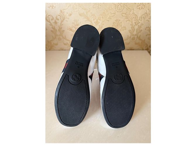 Botines de piel Gucci blancos - vista 6