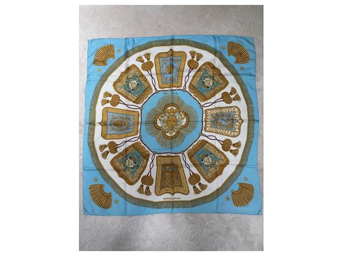 Posta e Cavalleria di Hermès Blu chiaro - vista 2