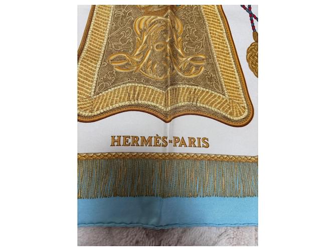 Posta e Cavalleria di Hermès Blu chiaro - vista 3