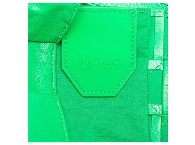 Borsa a tracolla Maxi Intrecciato di Bottega Veneta Verde - vista 5