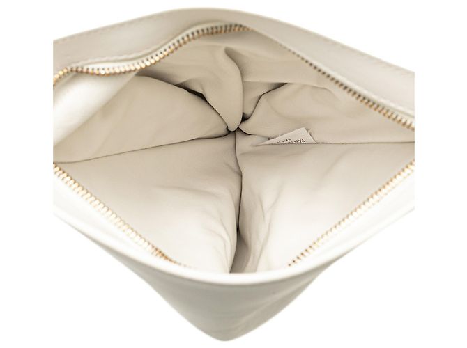 Borsa Miniza Twist di Bottega Veneta Bianco - vista 4