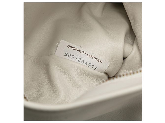 Borsa Miniza Twist di Bottega Veneta Bianco - vista 6