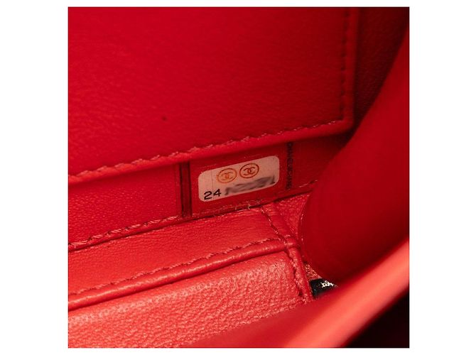Borsa CHANEL Matelassé Coco Mark CC Rosa - vista 10