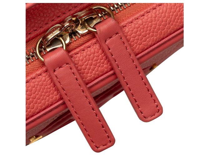 Borsa CHANEL Matelassé Coco Mark CC Rosa - vista 5