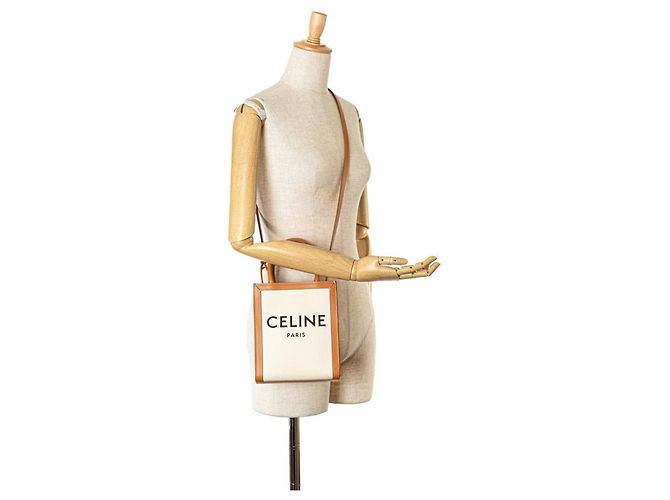 Céline Borsa a mano cabas verticale mini Celine / Borsa a spalla - vista 10