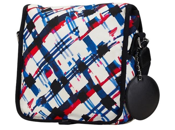 Borsa a tracolla Chanel Airline Bianco Multicolore - vista 2