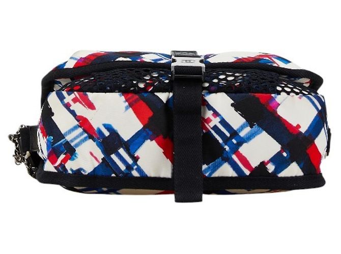 Borsa a tracolla Chanel Airline Bianco Multicolore - vista 3