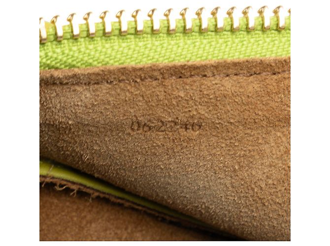 Borsa a mano/spalla in pelle verde Loewe Paseo - vista 10