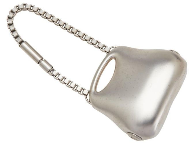 Charm per borsa argento Chanel - vista 2