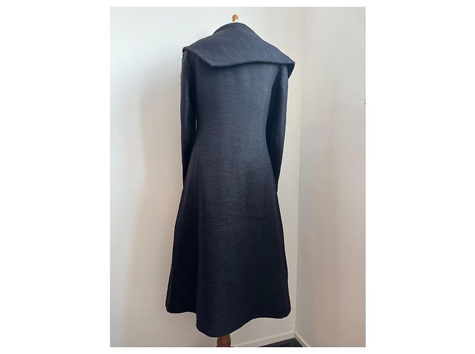 Abrigo de lana negro Vivienne Westwood - vista 11