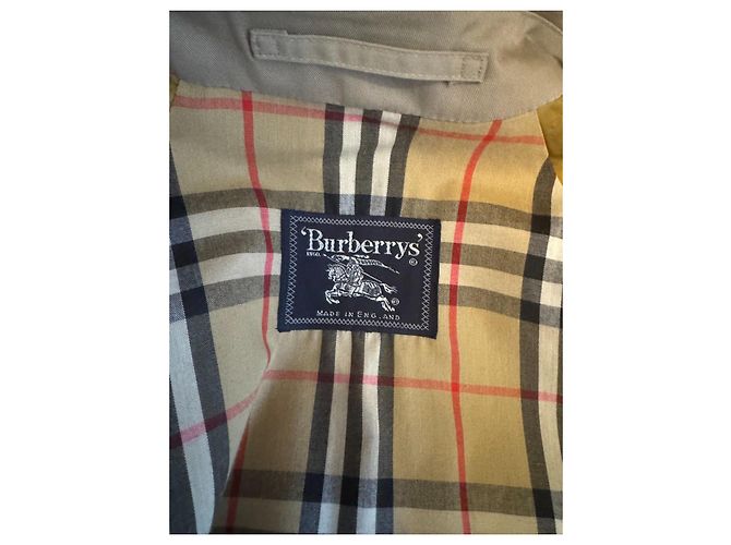 Gabardina Burberry Marrón de Algodón Castaño - vista 10