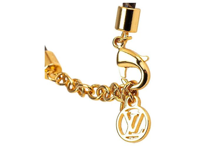 Bracciale Vivienne Pool in PVC Louis Vuitton Marrone - vista 5