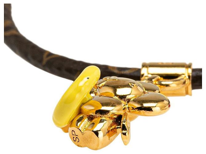Bracciale Vivienne Pool in PVC Louis Vuitton Marrone - vista 6