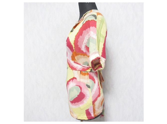 Top de cuello en V con estampado Kenzo Amarillo - vista 3