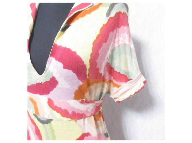 Top de cuello en V con estampado Kenzo Amarillo - vista 4