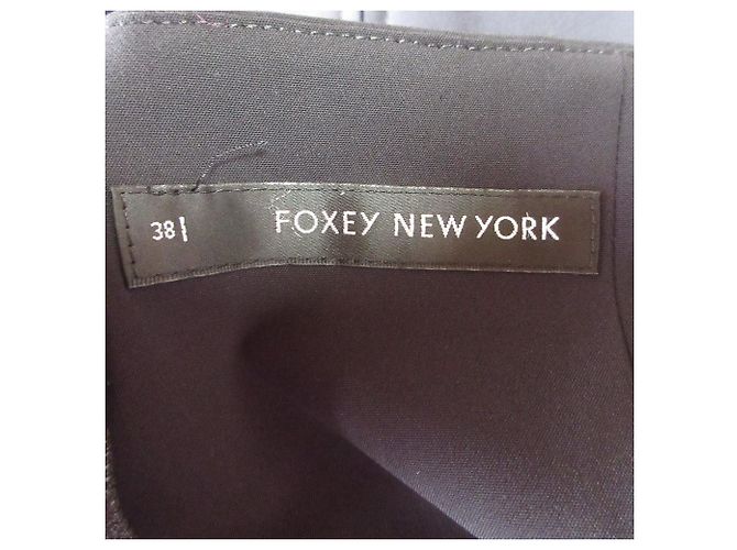 Autre Marque Abito con scollo quadrato e orlo a volant FOXEY NEW YORK - vista 5