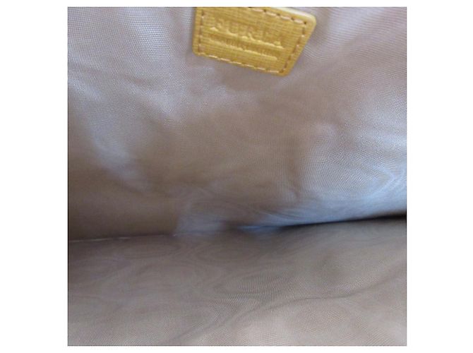 Clutch in pelle Furla Paper Moon Giallo - vista 8
