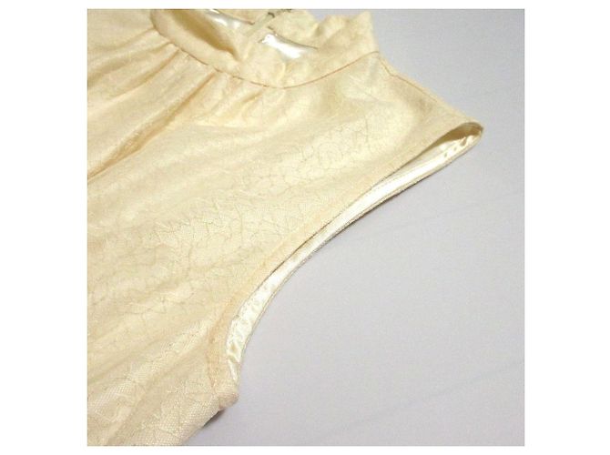 Autre Marque Michell Macaron Kleid Beige - vista 4