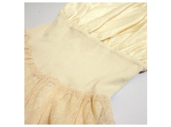 Autre Marque Michell Macaron Kleid Beige - vista 6