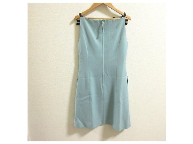 Autre Marque Camisole Kleid Audrey Noir FOXEY Grün Hellgrün - Ansicht 2