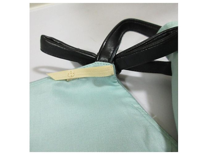 Autre Marque Camisole Kleid Audrey Noir FOXEY Grün Hellgrün - Ansicht 8