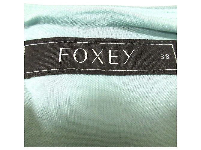 Autre Marque Camisole Kleid Audrey Noir FOXEY Grün Hellgrün - Ansicht 9