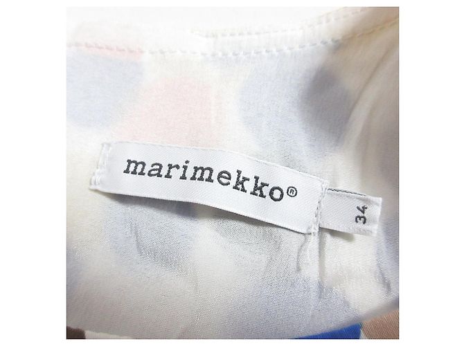 Autre Marque Vestido con estampado de puntos Marimekko Multicolor - vista 6