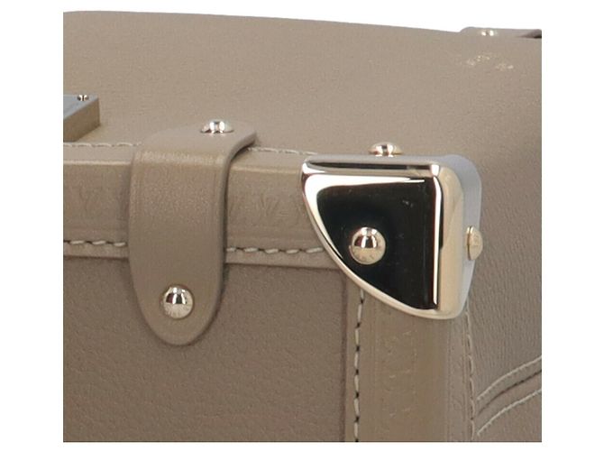 Bolso de Hombro Side Trunk MM Louis Vuitton Beige Gris pardo - vista 10