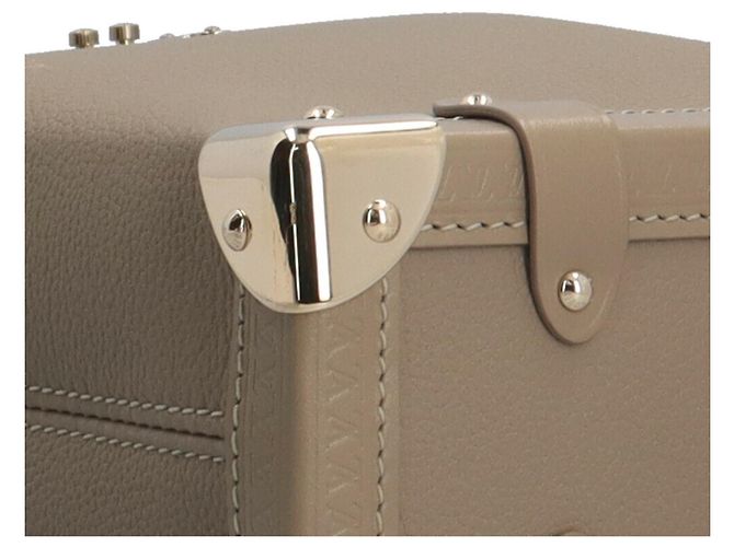 Bolso de Hombro Side Trunk MM Louis Vuitton Beige Gris pardo - vista 11