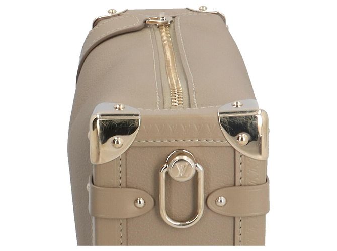 Bolso de Hombro Side Trunk MM Louis Vuitton Beige Gris pardo - vista 8