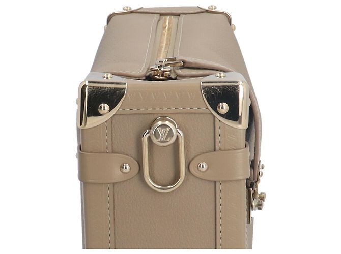 Bolso de Hombro Side Trunk MM Louis Vuitton Beige Gris pardo - vista 9