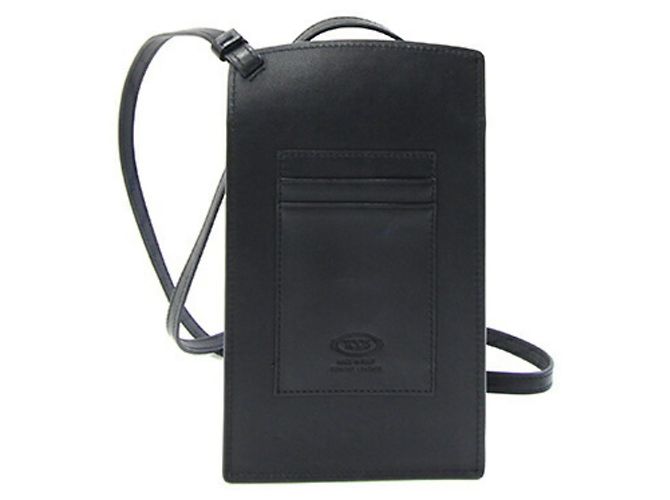 Borsa a spalla T-Timeless Medium per smartphone di Tod's Nero - vista 2