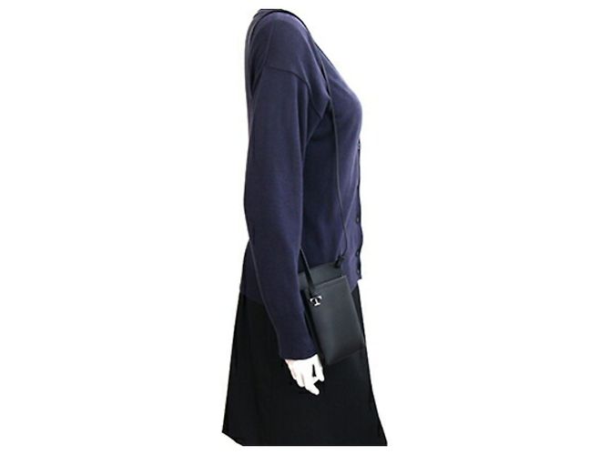Borsa a spalla T-Timeless Medium per smartphone di Tod's Nero - vista 8