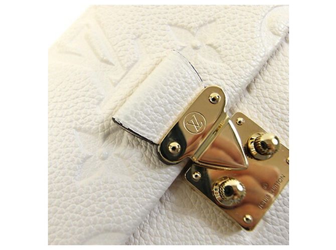 Portafoglio Metis Compact Tri-fold in Monogram Empreinte Louis Vuitton Crudo - vista 5