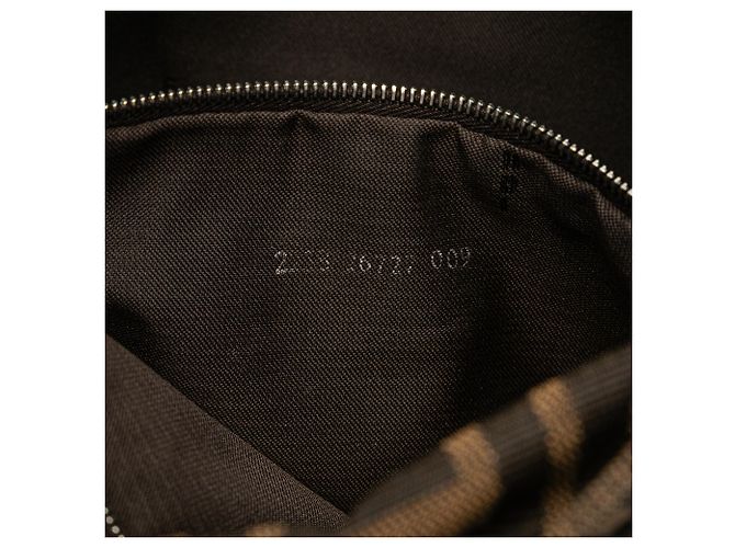 Fendi Braune Zucca Canvas Schultertasche - Ansicht 6